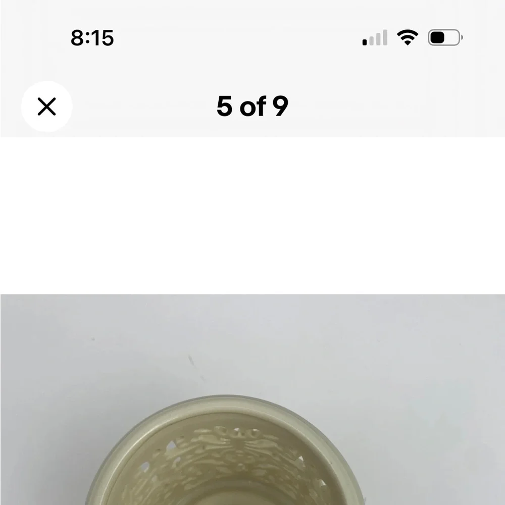 Lenox porcelain votive